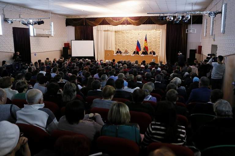 Губернатор Кубани обсудил с жителями Белореченского района перспективы развития территории