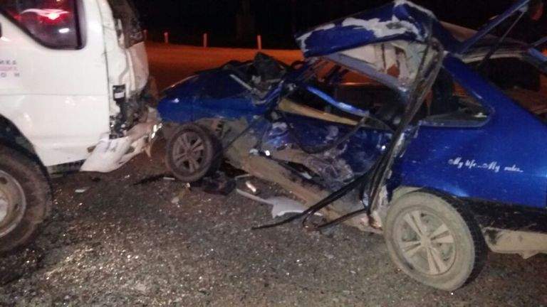 В Белореченском районе в аварии с грузовиком погиб 26-летний парень