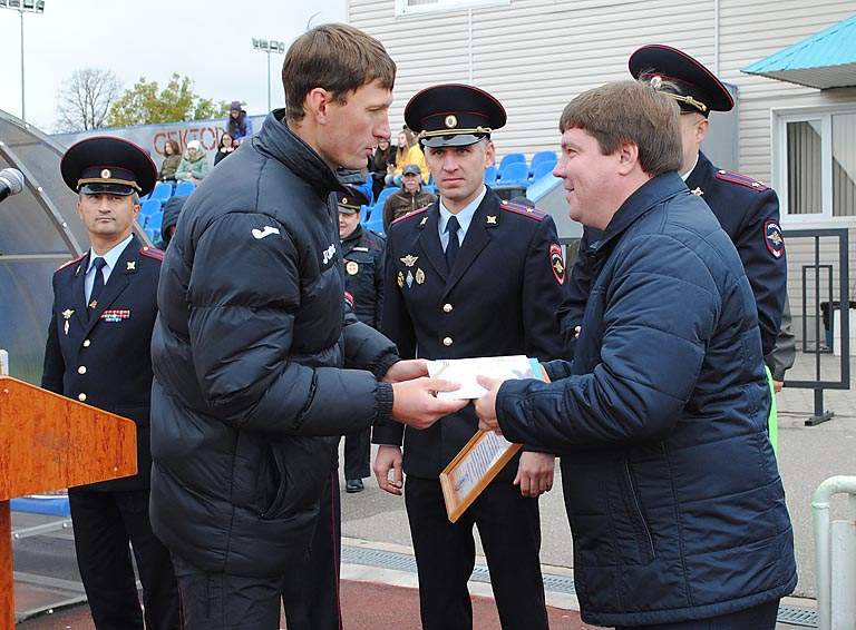 В Белореченске прошёл футбольный турнир памяти сотрудников транспортной полиции, погибших при исполнении служебного долга