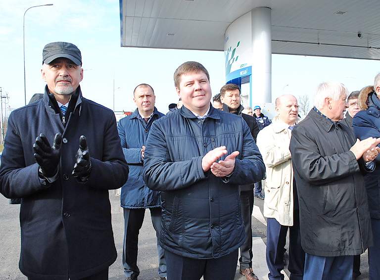 В Белореченске запустили современный автозаправочный комплекс для газомоторной техники