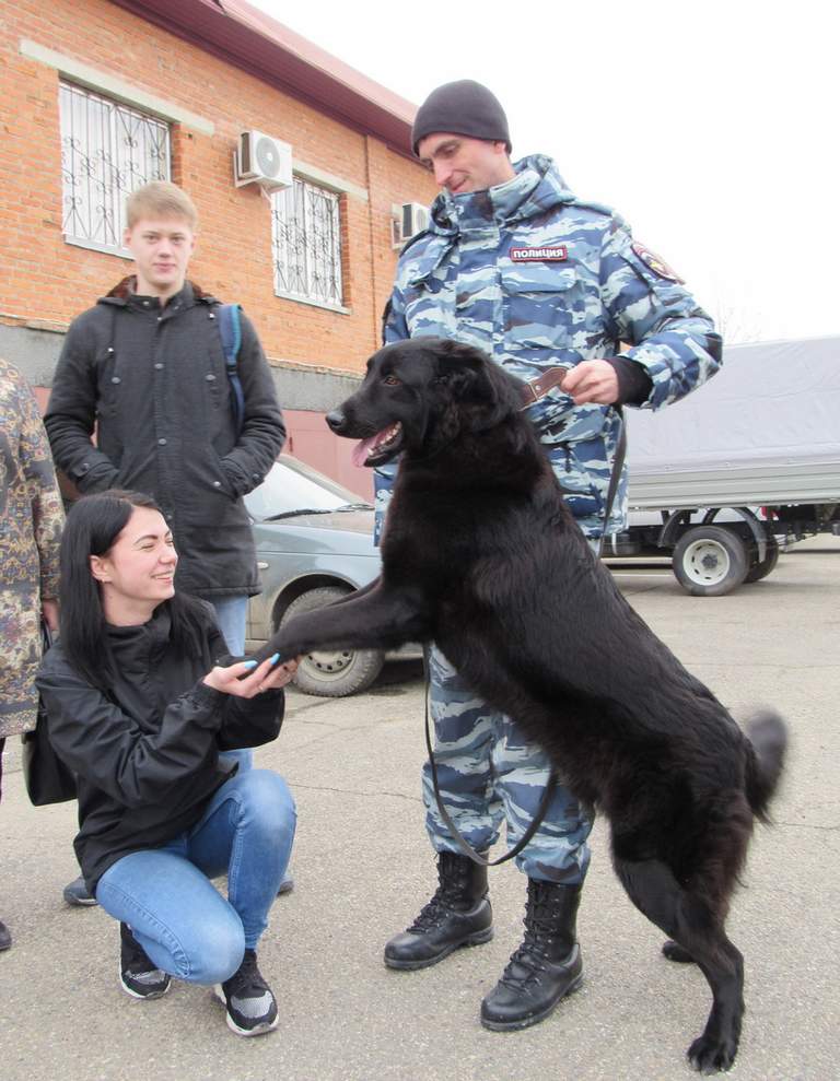 «Студенческий десант» познакомился с работой белореченской полиции