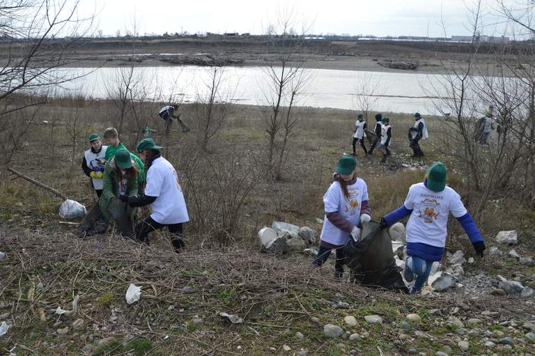 В Белореченске прошла экологическая акция «Чистая река – чистые берега»