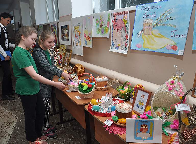 Белореченские школьники приняли участие в районном фестивале детского творчества «Светлая Пасха»