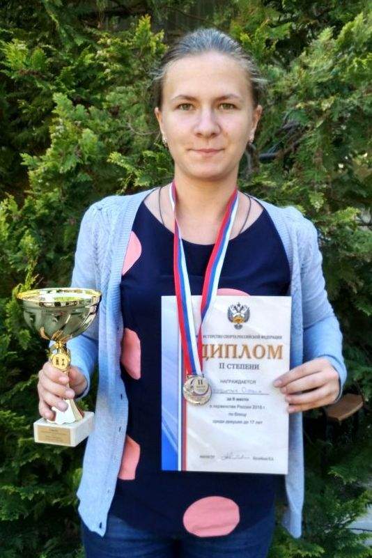 Белореченская шахматистка завоевала серебро на первенстве России по блицу