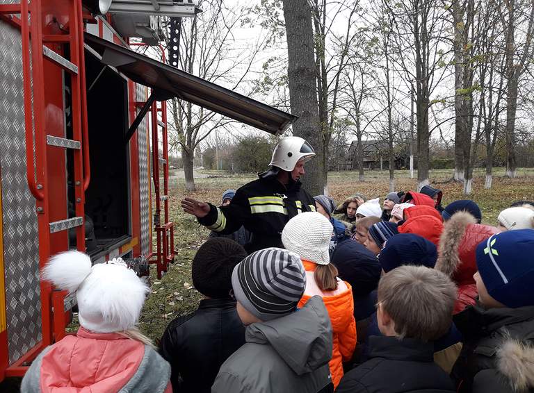 День противопожарной обороны в школе №11 в г. Белореченск
