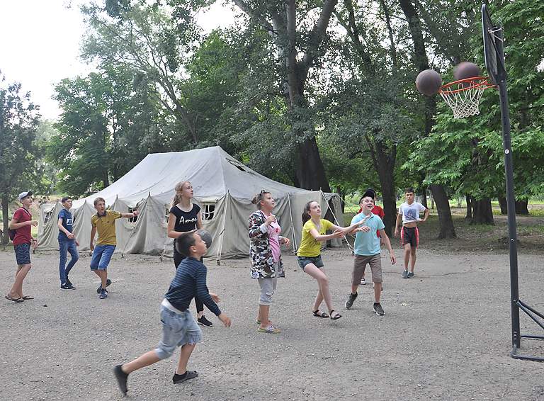 Лагерь «Олимпиец» принял первую смену юных белореченцев