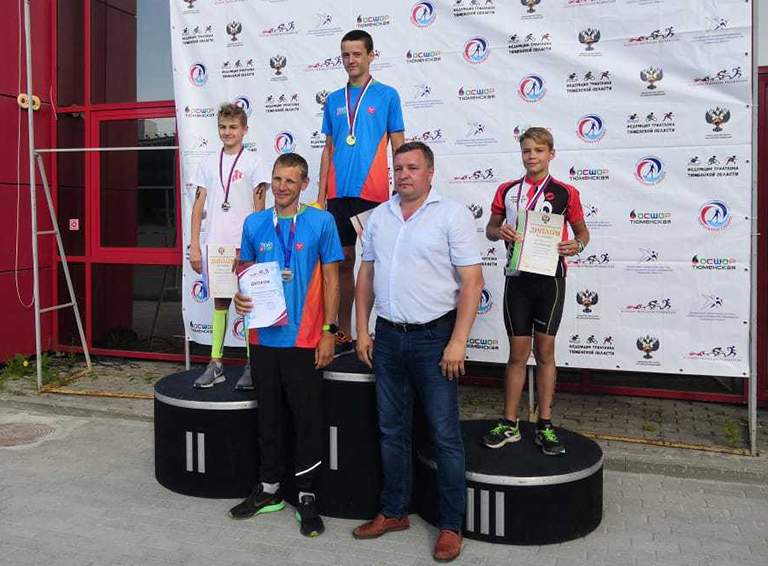 Триатлонисты из Белореченска завоевали медали на Первенстве России