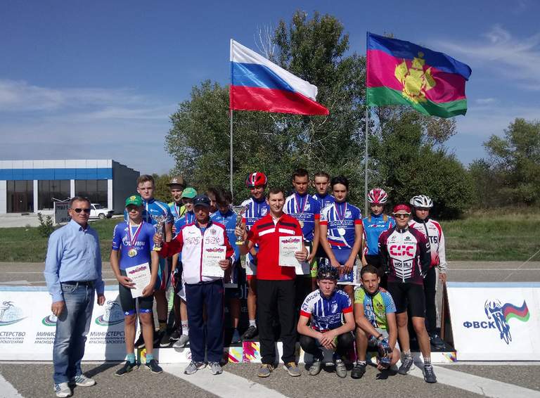 Белореченские велогонщики подтвердили краевое лидерство