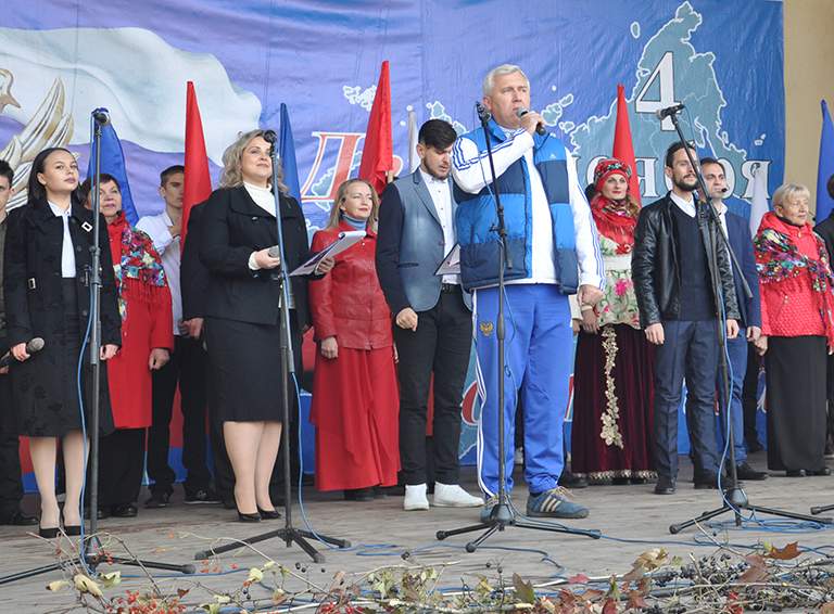 В Белореченске отмечают День народного единства! (фоторепортаж)