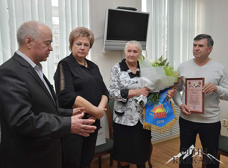 Глава Белореченского района провёл торжественный приём победителя краевого конкурса ветеранских первичек