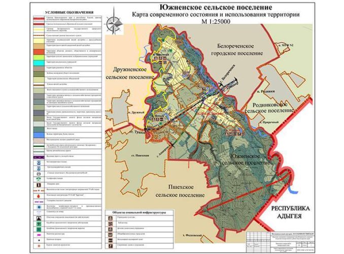 Районы белореченска. Карта Белореченского района. Граница Белореченского района на карте. Карта Белореченского района Краснодарского края. Белореченский район карта с поселениями.