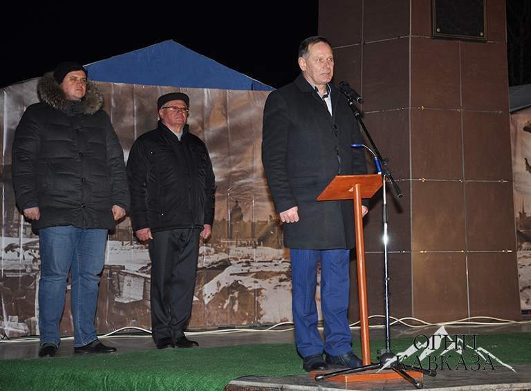 24 января, на центральной площади Белореченска прошла Всероссийская акция памяти «Блокадный хлеб»