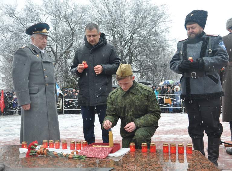 Белореченцы отметили День освобождения района от немецко-фашистских захватчиков 