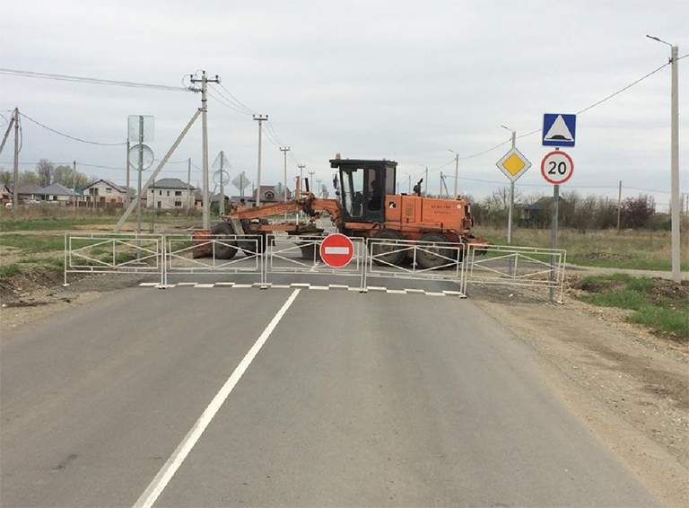Въезды и выезды на территории Белореченского района ограничены
