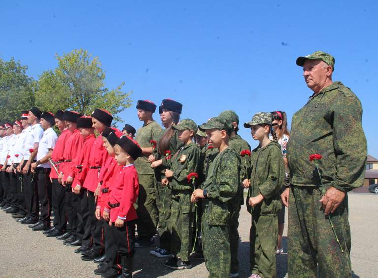 Горловские поминовения в станице Пшехской Белореченского района