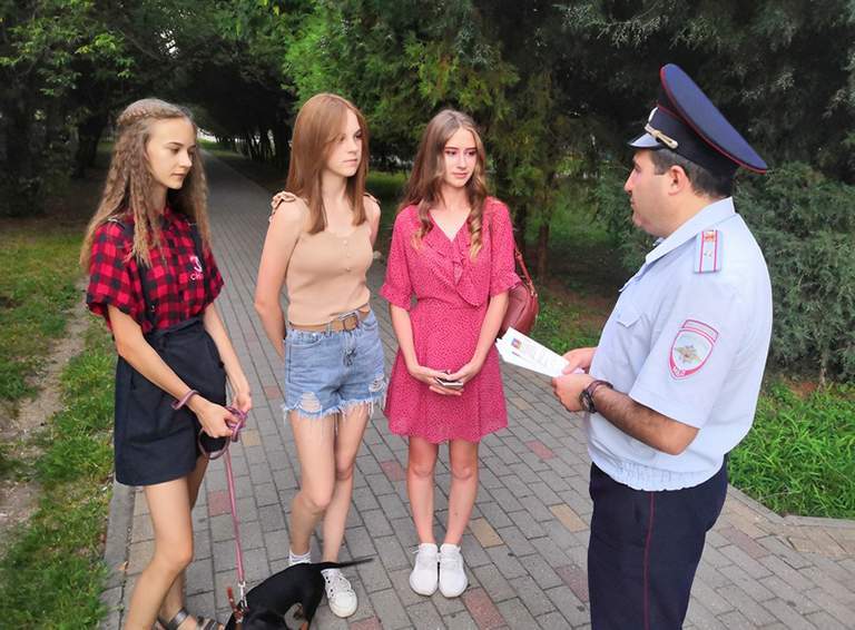 В Белореченском районе продолжается информационно-пропагандистская акция «Курорт. Кубань территория безопасности»