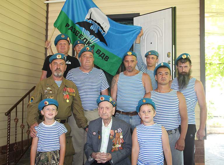 Почётный знак «За служение Отечеству» белореченскому ветерану