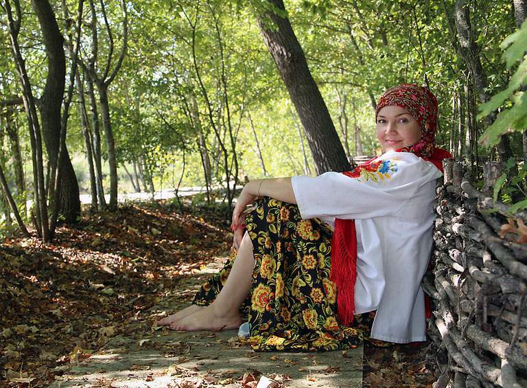 Белореченский фотосюжет в народном стиле
