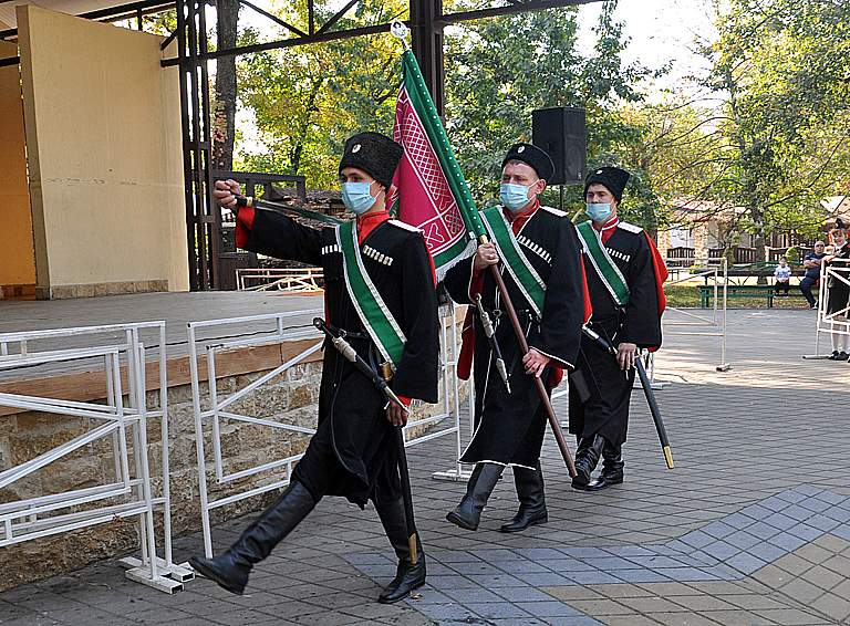 В Белореченском районе отметили годовщину образования Кубанского казачьего войска