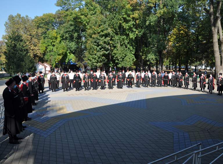 В Белореченском районе отметили годовщину образования Кубанского казачьего войска