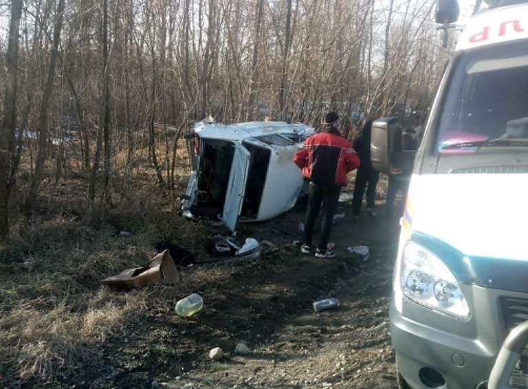 В Белореченске на Майкопском шоссе сегодня столкнулись две «Лады»