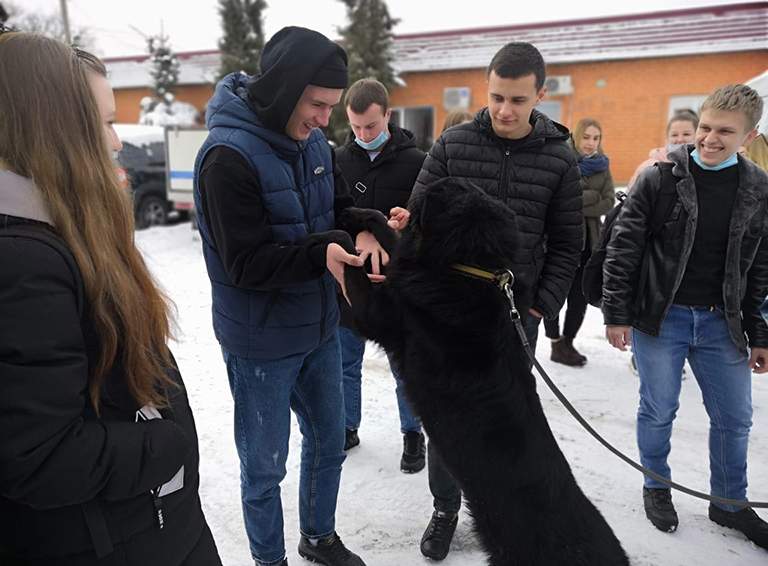 В Белореченской полиции высадился студенческий десант