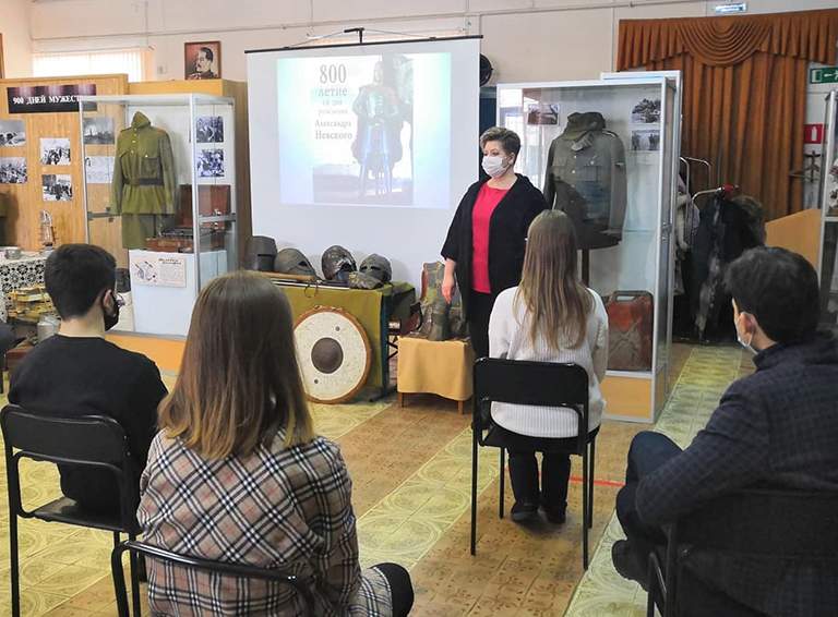 В музее Белореченска прошло мероприятие «Отчизны верные сыны», посвященное Дню защитника Отечества