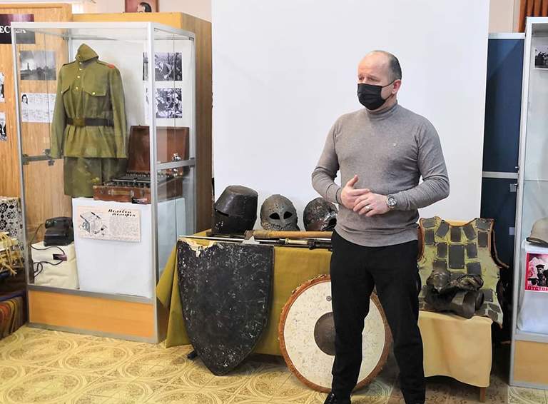 В музее Белореченска прошло мероприятие «Отчизны верные сыны», посвященное Дню защитника Отечества