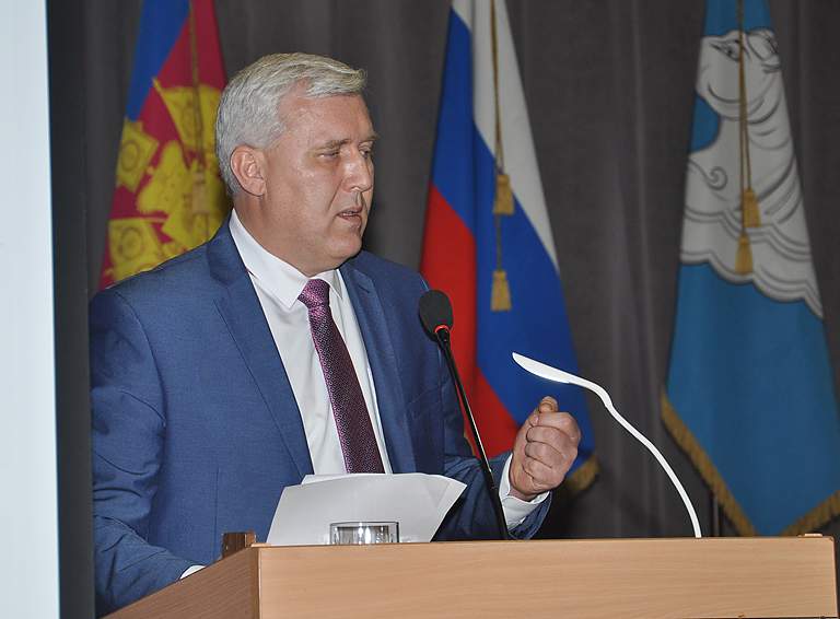 О работе администрации в 2020 году отчитался глава Белореченского района Александр Шаповалов