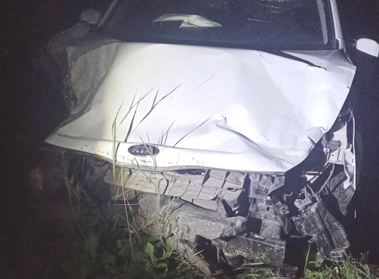 При столкновении двух легковушек в Белореченском районе пострадала женщина-пассажир