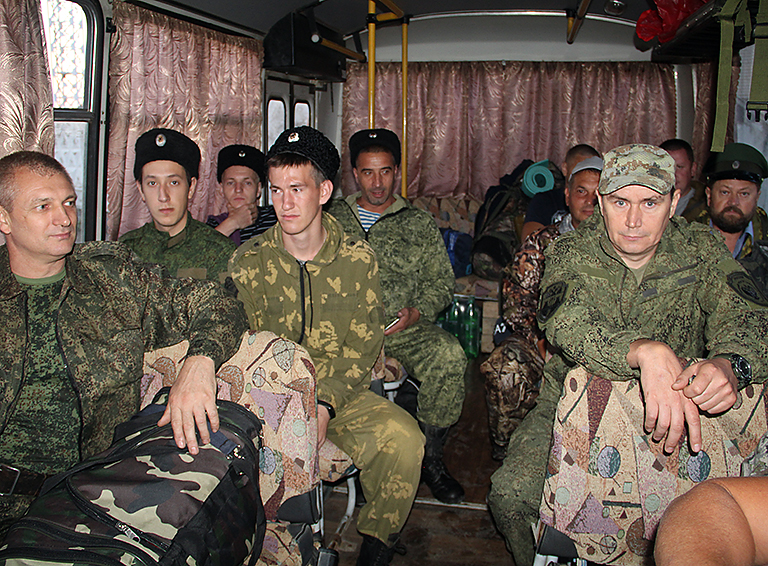 Белореченские казаки пришли на помощь пострадавшим от стихии жителям Туапсинского района
