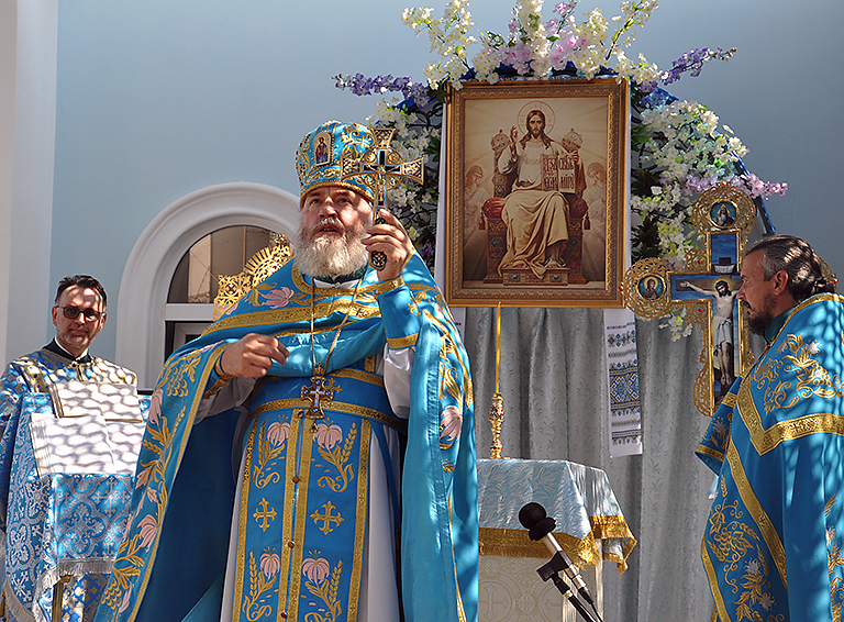Сегодня в Свято-Успенском храме города Белореченска отмечают престольный праздник
