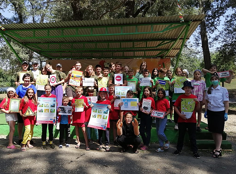 Белореченским школьникам в летнем лагере «Олимпиец» напомнили об электробезопасности