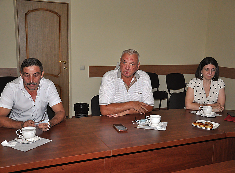 День города и района стартовал сегодня со встречи с представителями белореченской общественности