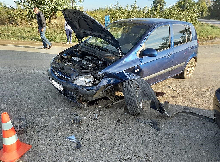 С 20 по 27 сентября на дорогах Белореченского района зафиксировано 25 ДТП, в результате которых 49 транспортных средств получили повреждения