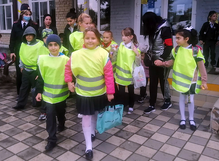 «Родительский патруль» проконтролировал соблюдение белореченскими детьми Правил дорожного движения по дороге из школы домой