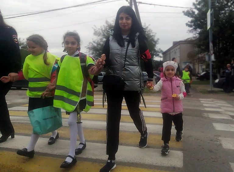 «Родительский патруль» проконтролировал соблюдение белореченскими детьми Правил дорожного движения по дороге из школы домой