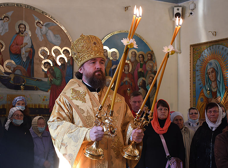 Митрополит Екатеринодарский и Кубанский Григорий посетил сегодня Белореченский район