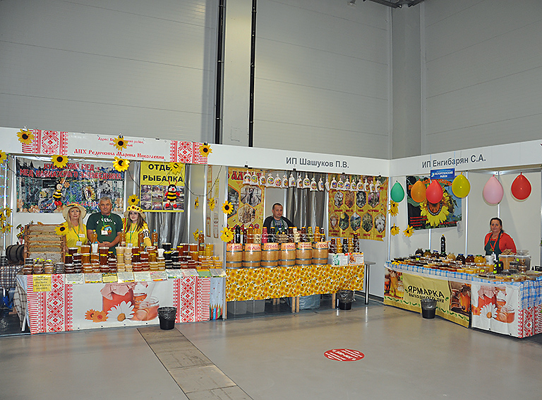 Свою уникальную продукцию на агропромышленной выставке «Кубанская ярмарка» представили семь белореченских участников