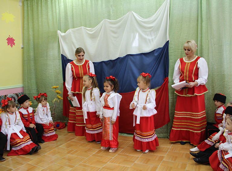 В Белореченском районе более 50 дошколят приняли в ряды Союза казачьей молодежи Кубани