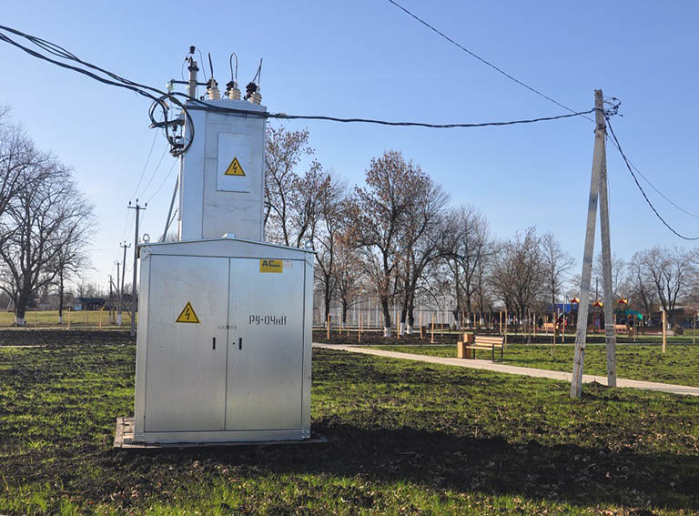 Энергетиков «Россети Кубань» поблагодарили за помощь в реализации нацпроекта в селе Великовечном Белореченского района