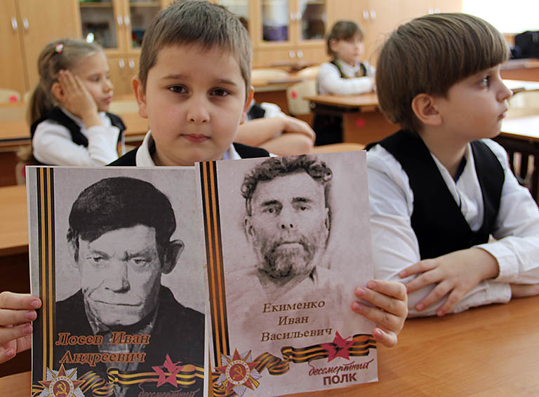 Уроки мужества для белореченских казачат