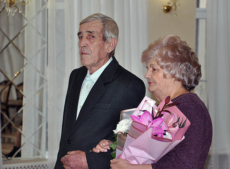 Счастливы вместе: супруги Жирма из пос. Первомайского отметили 50-летний юбилей семейной жизни