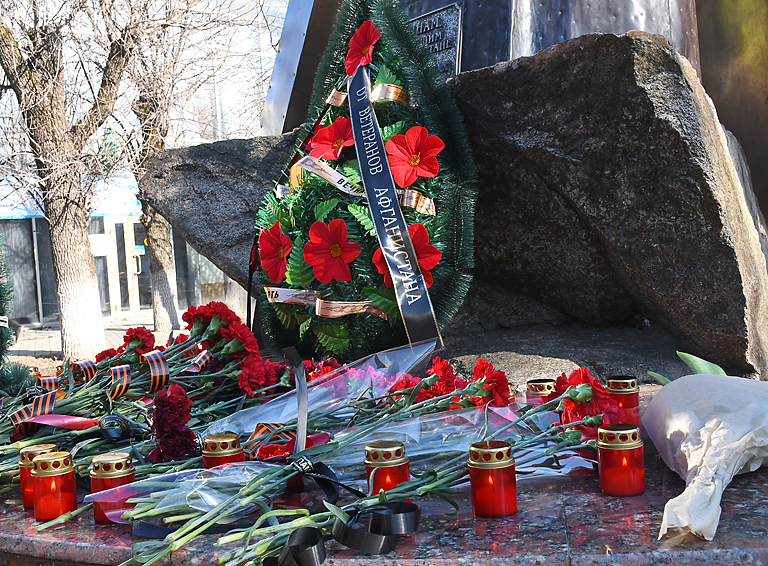 В День ветеранов боевых действий в Белореченске почтили память воинов-интернационалистов