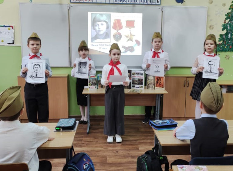В школах Белореченского района проводят уроки мужества