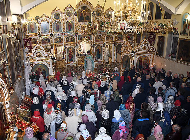 В православных храмах Белореченского района прошли пасхальные богослужения