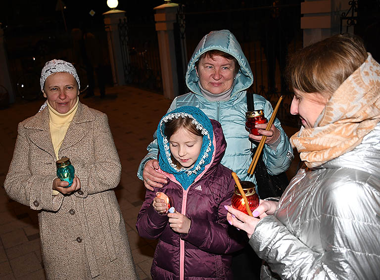 В православных храмах Белореченского района прошли пасхальные богослужения