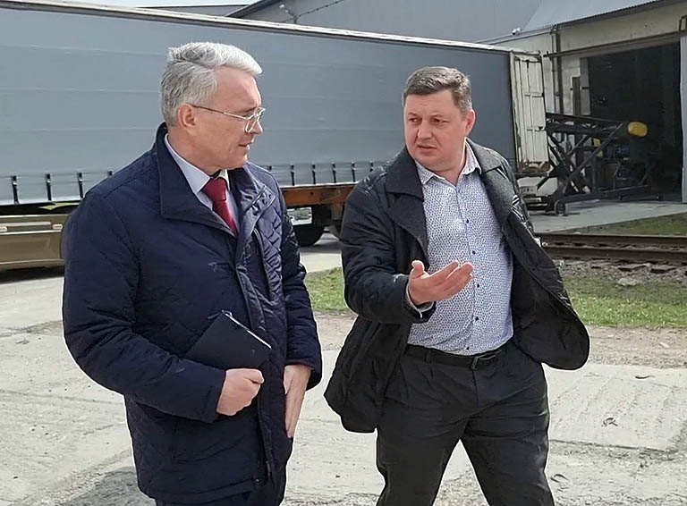 Эдуард Кузнецов посетил сахарный завод на Кубани
