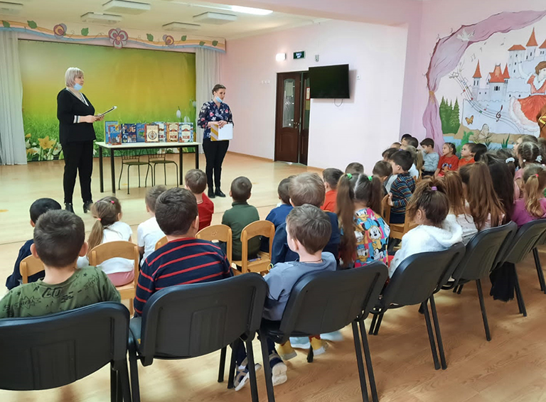 В Белореченском детском саду №4 состоялся патриотический час