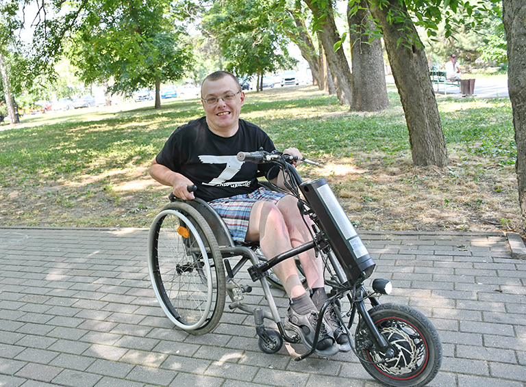 Энтузиаст из Белореченска с I группой инвалидности